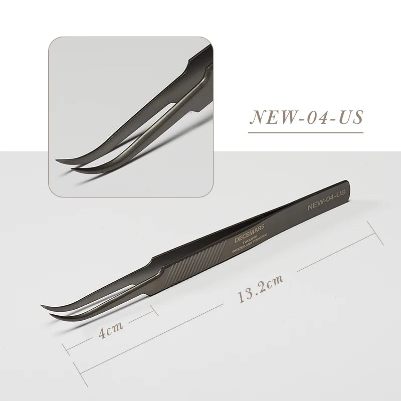 DeceMars New Type Eyelash Extension Tweezers .