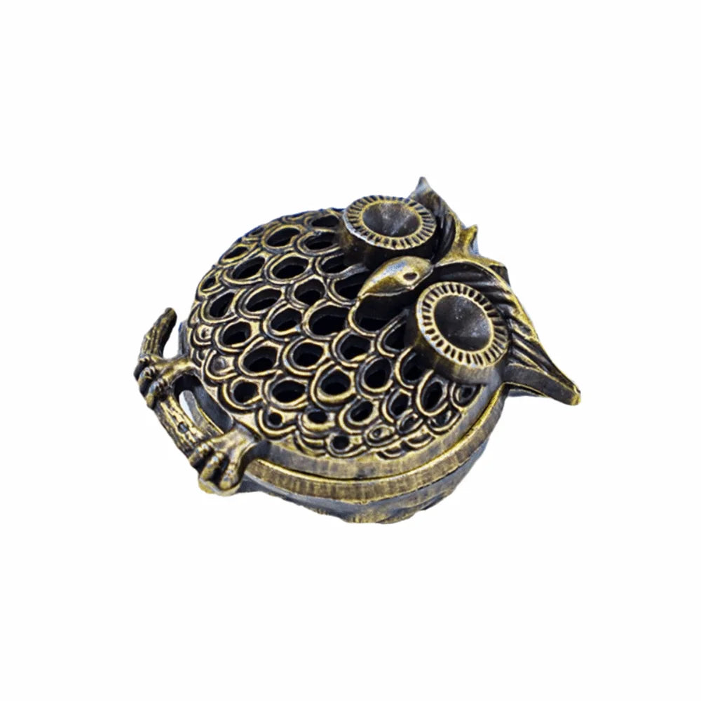 New Chinese Style Incense Burner Zinc Alloy Good Symbolism Incense Holder Lotus Lucky Cat God of Wealth Incense Burning