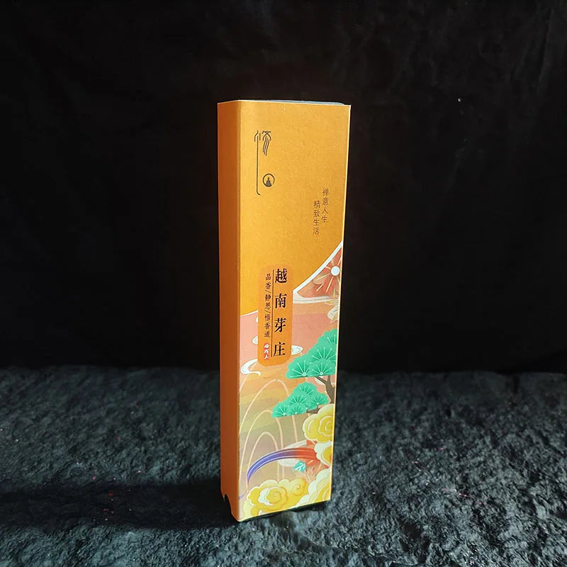 200Pcs/Box Natural Incense Sticks Sandalwood Wormwood Yoga Meditation Odour Removal Refreshing Air Fragrance for Aromatherapy
