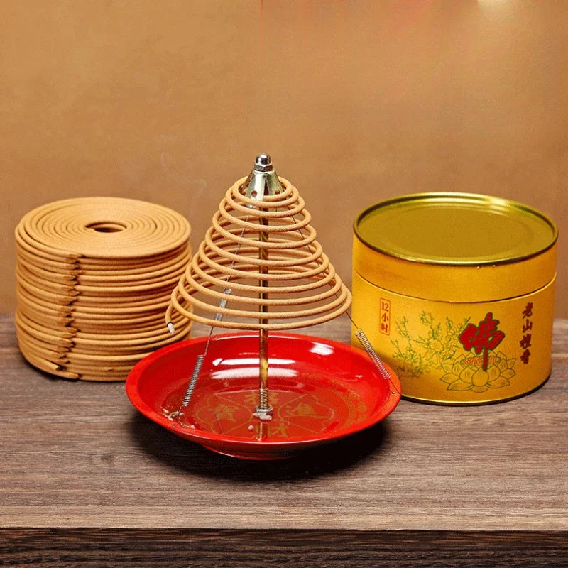 12 Hours Pure Natural Sandalwood/Worship Buddha Indoor Aromatherapy Pure Smell Remove Odor Lasting Fragrance Purification Air