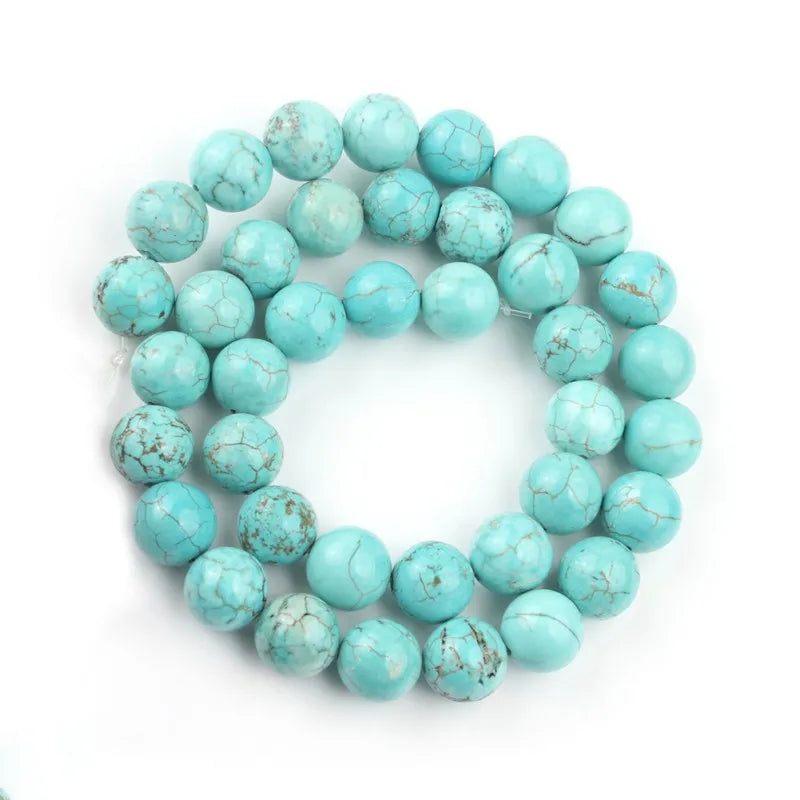 Natural African Turquoise Beads 15 DIY Jewelry Making