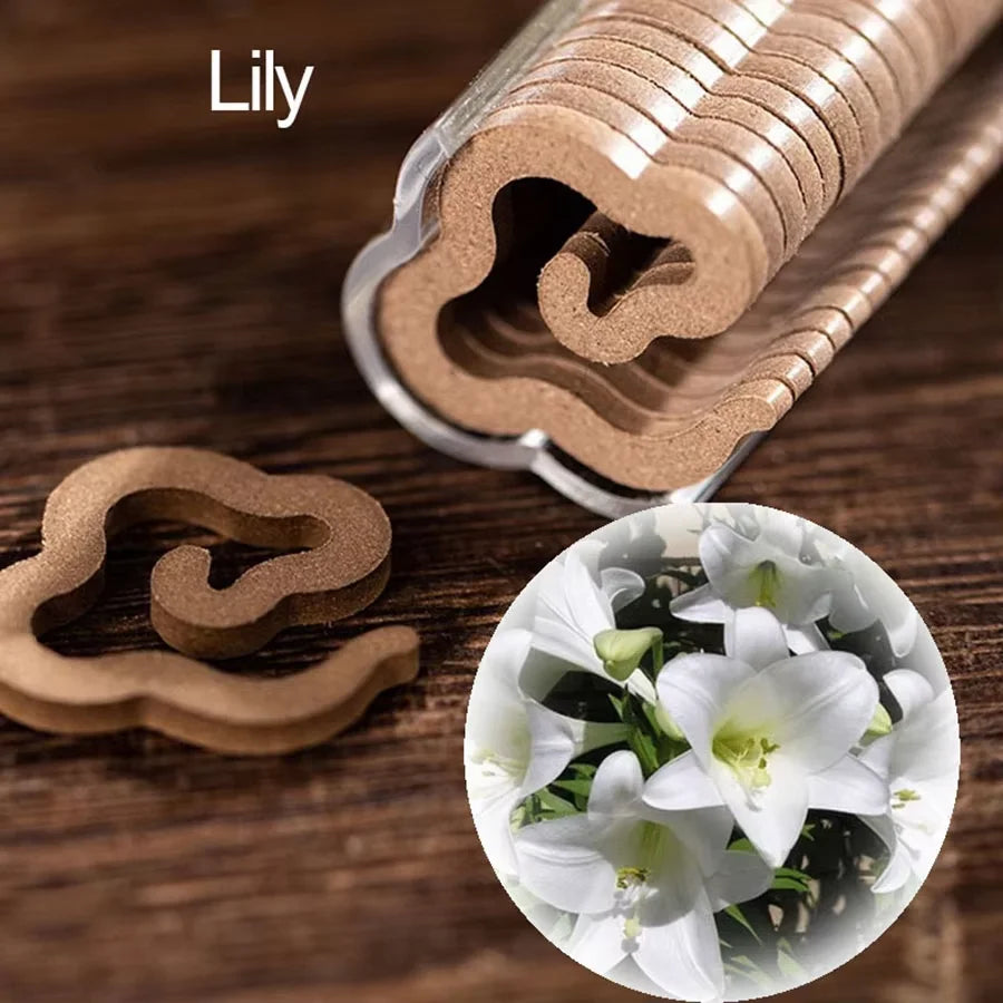 Special Shape 42 RPM/Pot, Natural Material Burning About 30 Minutes/Tower, With Hanging Stove Cue House Indoor Perfume Durable P