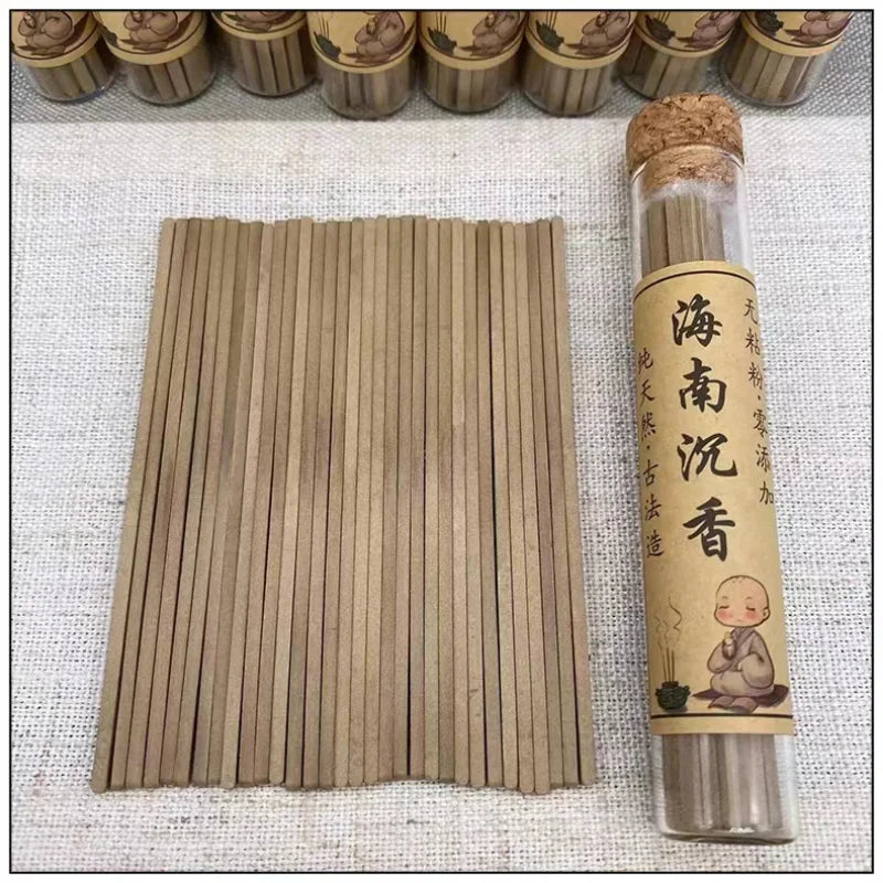 10g High Oil Pure Hainan Aloes Shell Worm Leakage Non-stick Powder Square Line Fragrance DIY Home Yoga Meditation Rich Fragrance
