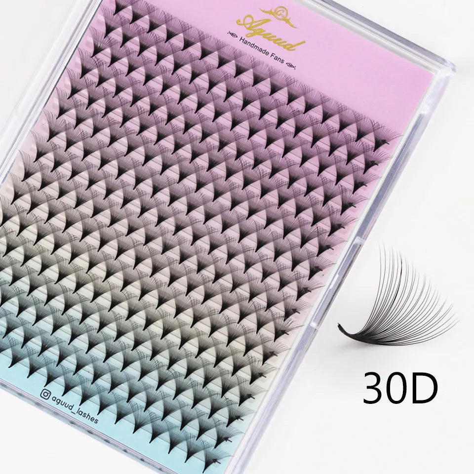 Sharp Slim Narrow Base Premade Volume Fans Lashes