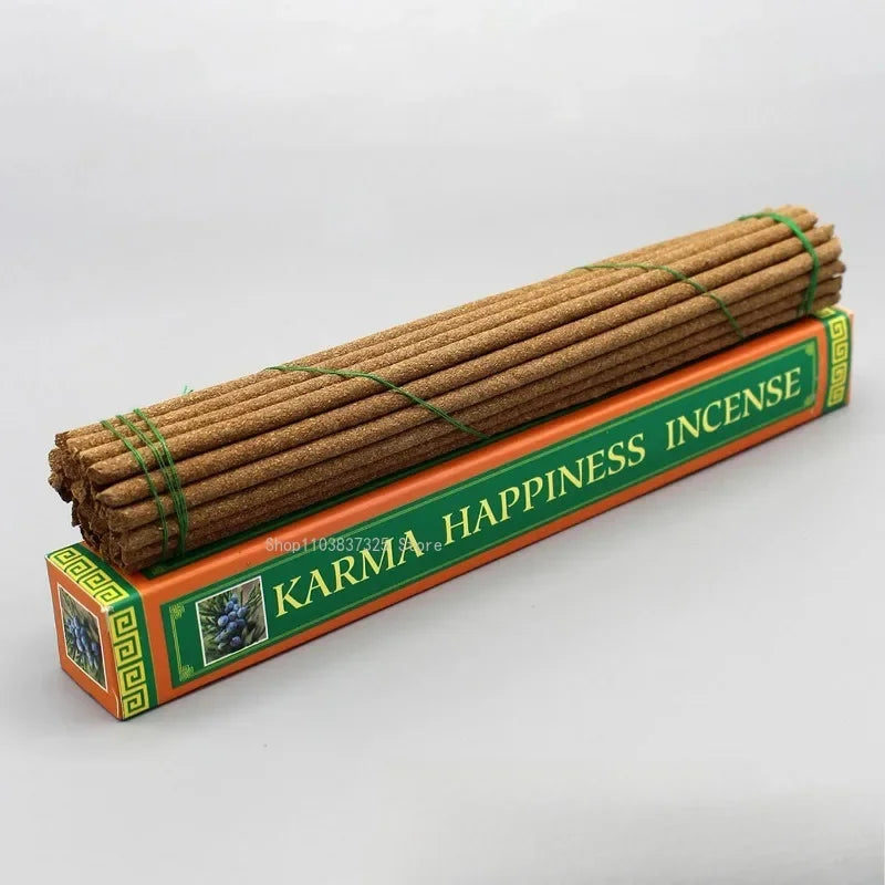 Bhutan Happiness Tibetan Incense Handmade Incense Stick Indoor/Worship Buddha/Meditation/odor Removal Aromatherapy Joss Stick