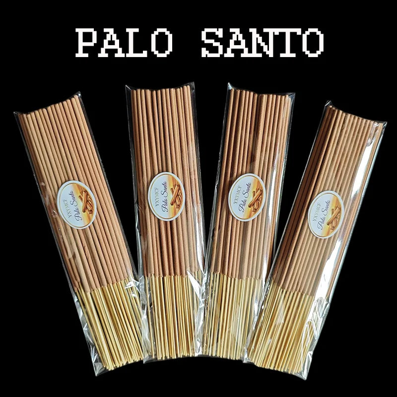 50/100pcs Premium Peruvian Sacred Wood Incense Stick Palo Santo Fragrance for Yoga Meditation Purifying Ideal Emotional Boosting