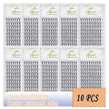 Premade Volume Fans Lashes 10 Trays Soft Russian
