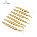 GLAMLASH Eyelash Tweezers 420 Stainless Steel