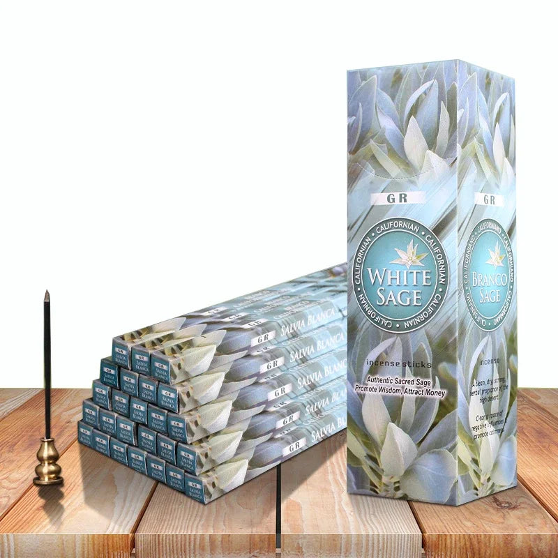 Y Tibetan White Sage Incense Sticks 200 Pack Bulk