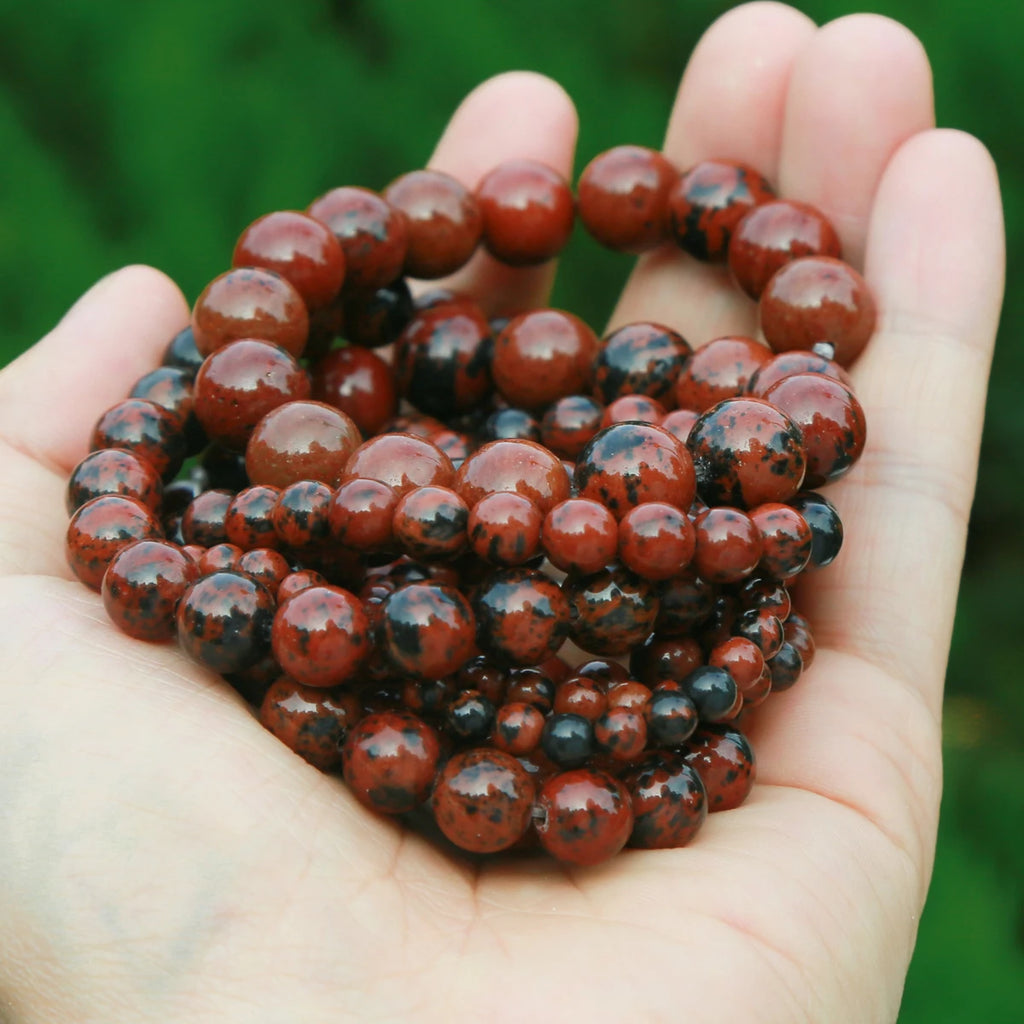 Natural Stone Beads 4 6 8 10mm Tourmaline Jade Jaspers Round Loose Spacer For Jewelry Making DIY Bracelet Necklace Accessories