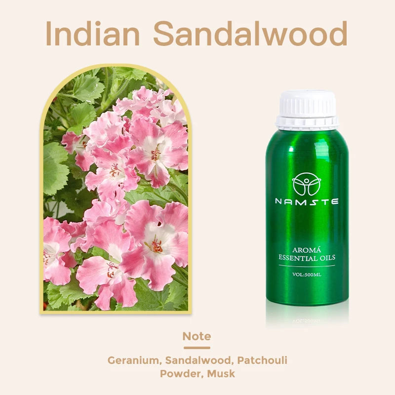 LUXPERFUME Santal 500ML Essential Oil Diffuser