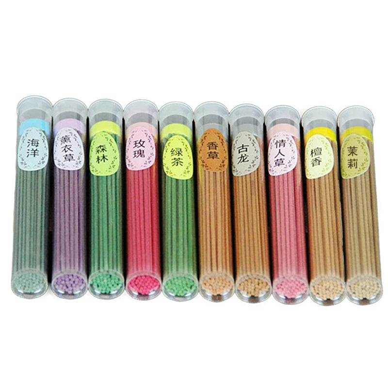 50 Sticks Incense Household Meditation Air Purify Odor Remove Supplies for Bedroom Dormitory Bathroom Toilet Odor Remove 87HA