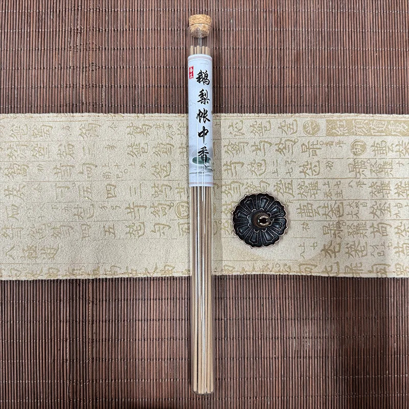 10g/50g Stick Incense Goose Pear Tent Incense Natural Material Agilawood Household  Air Purification and Calming Joss Stick