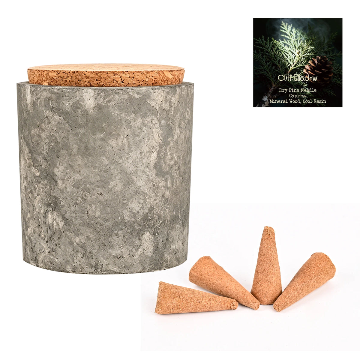 30Pcs Natural Persia Agarwood Incense Cones Premium Biodegradable Jar Handmade Products Long Burning Relaxation Meditation Decor