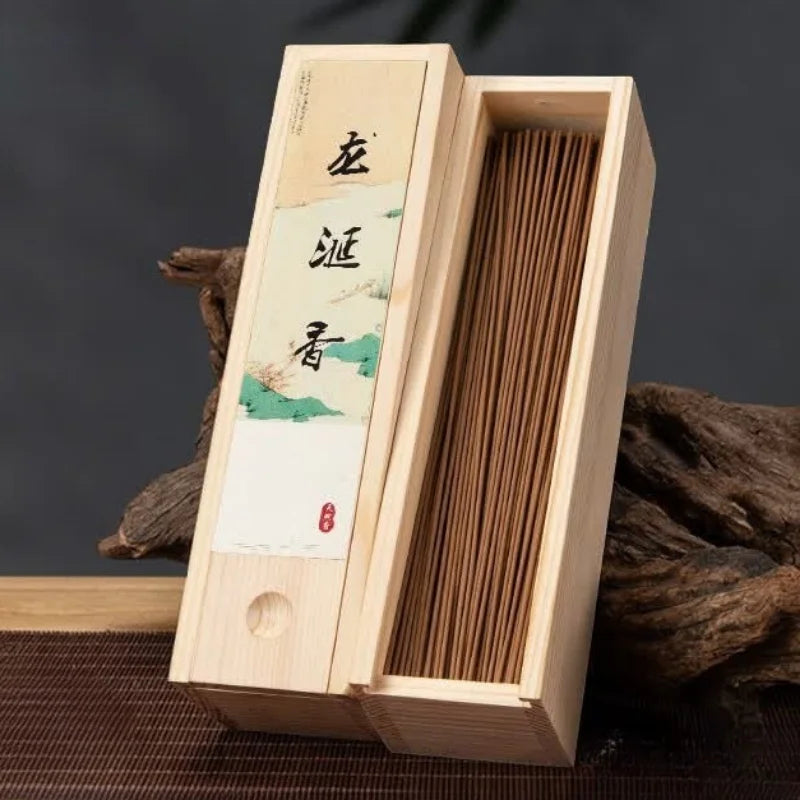 200g Pure Goose Pear Incense Stick Old Mountain Agilawood Sandalwood Household Inside Room Promote Sleep Remove Odors Joss Stick