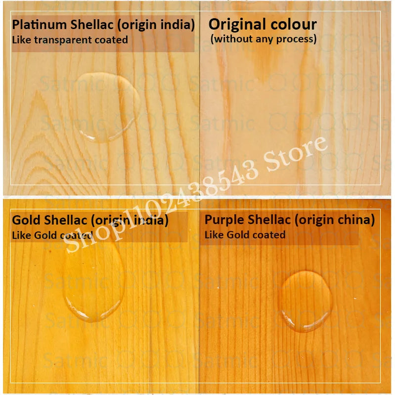 Natural Shellac Flakes For Wooden Repair Polish Furniture Polishing Origin Indian Shellac Varnish Golden Shellac