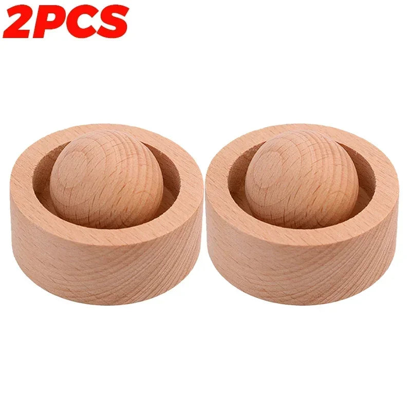 Natural Wood Essential Oil Diffuser Round Ball Aroma Fragrance Oil Aromatherapy Diffuser for Home Office Car Bedroom Living Room