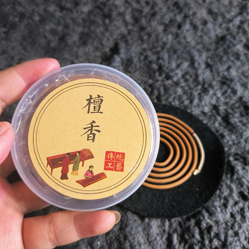 Sandalwood Incense Plates 20-Pack for 4 Hours