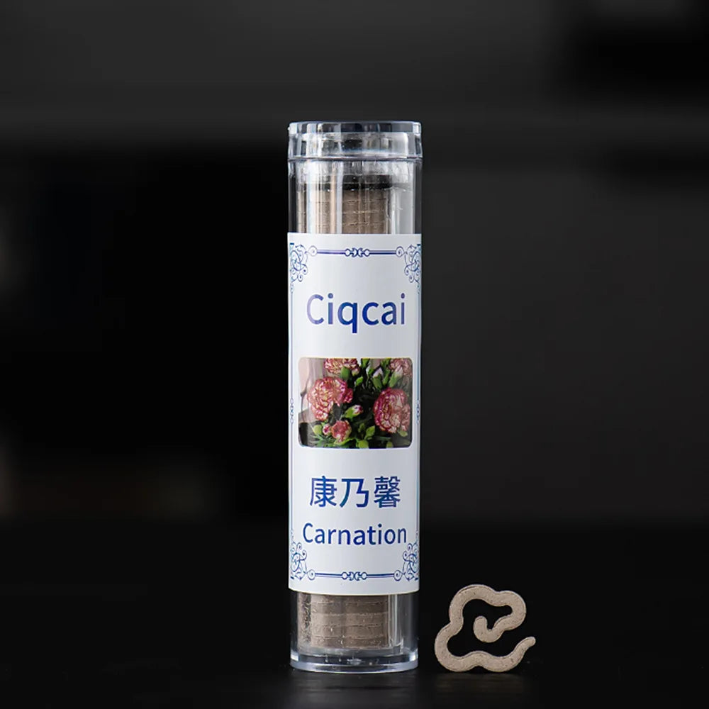 Special Shape 42pcs/tube Incense, Natural Jasmine Lavender Sandalwood Mini Incense for Yoga Meditation, Reed Diffuser Fragrance