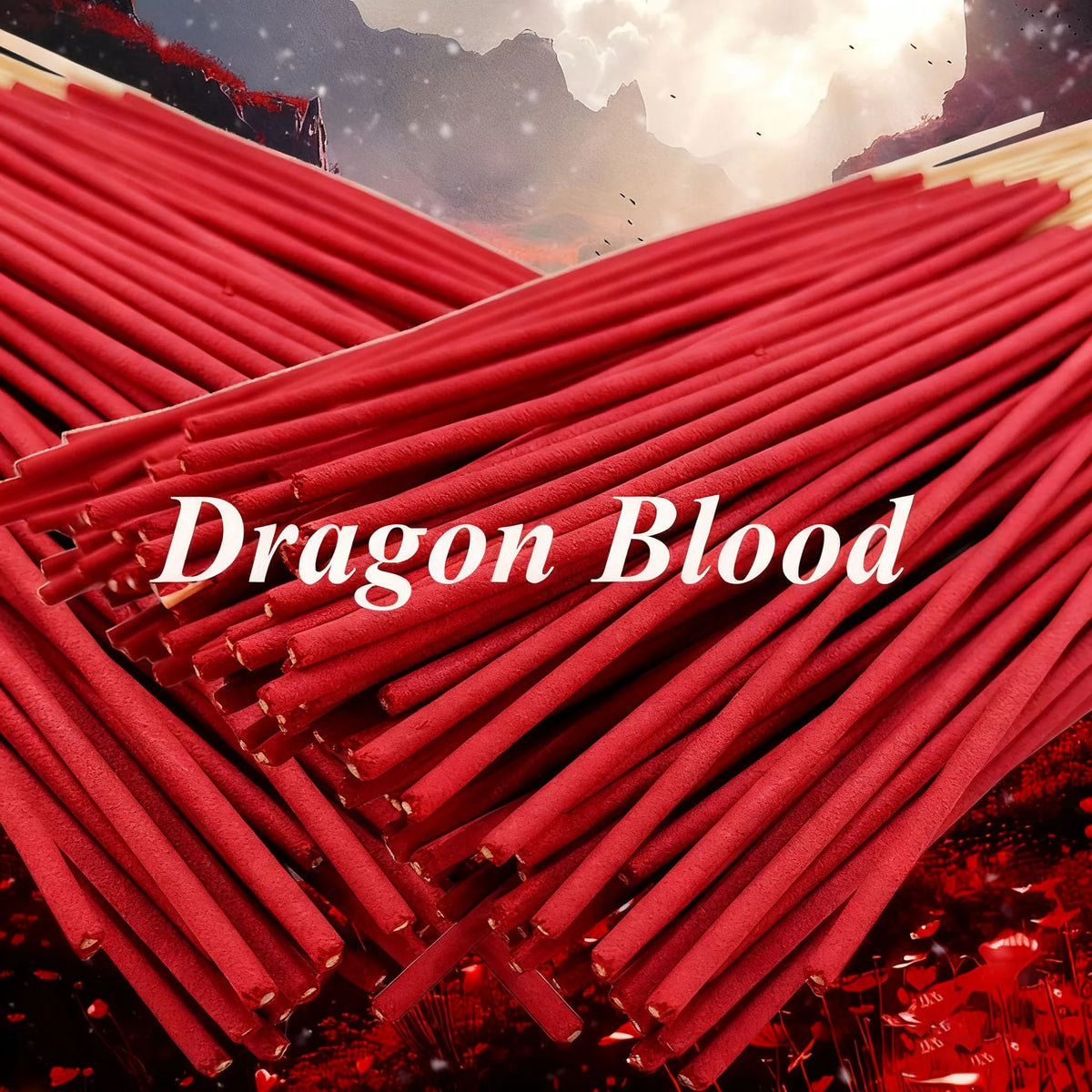 20/50/100/200/400 Pieces, Dragon's Blood Incense Sticks, 22.0cm - Rich Aroma for Home, Camping, Yoga and Meditation - Ideal Gift for St. Patrick's Day, Ramadan, Mother's Day and Father's Day, Graduation - Feather-Free, Pure Wood