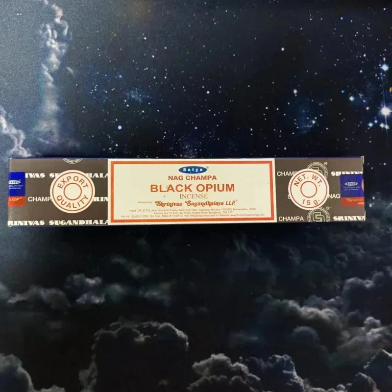 Incense Satya Palo Santo-complete box (12 packs x 15g) Original package Home Fragrance NAGCHAMPA California white sag Incense