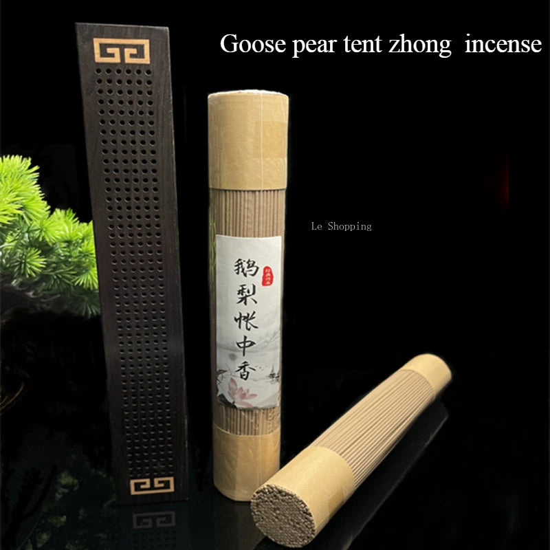 10g/50g Stick Incense Goose Pear Tent Incense Natural Material Agilawood Household  Air Purification and Calming Joss Stick