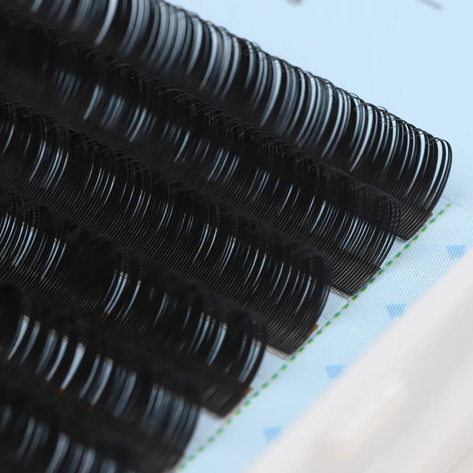 AGUUD 0.03-0.15mm Korea Silk False Mink Eyelashes Extensions Natural Soft Individual Eyelash Russian Volume Eye Lashes Cilios
