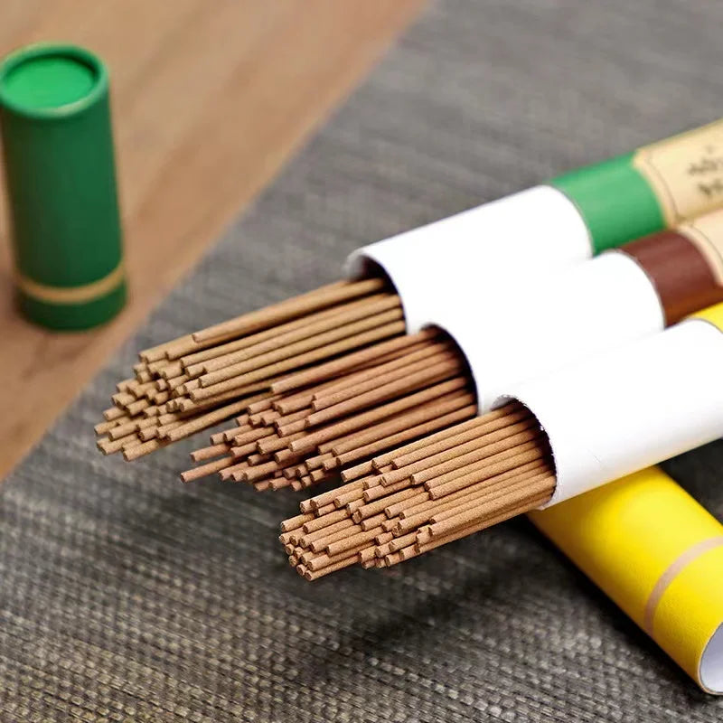 Eleven fragrances to choose from, pure natural 20g incense, burning for about 30 minutes/stick, about 40 sticks/can