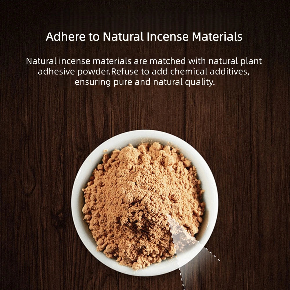 Natural Incense Sticks, Lao Shan Sandalwood, 40 Min Burn