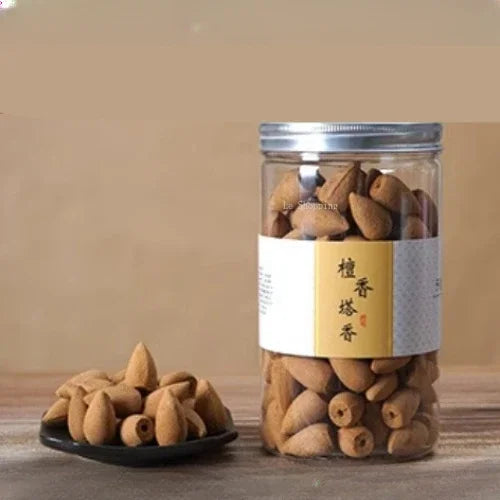 210 Cone-shaped Tower Fragrance Natural Long-lasting Sandalwood/Agarwood Indoor Sleep Relief/deodorization /Censer Aromatherapy