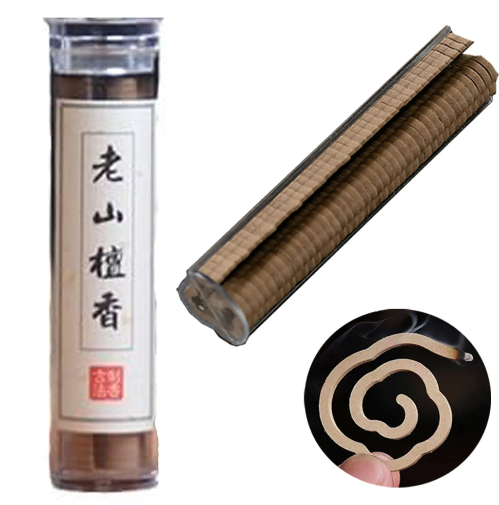 42 Pieces Of Small Auspicious Cloud Non-Stick Disc Incense Long-Lasting Incense Natural Agarwood Sandalwood Pear Account Incense