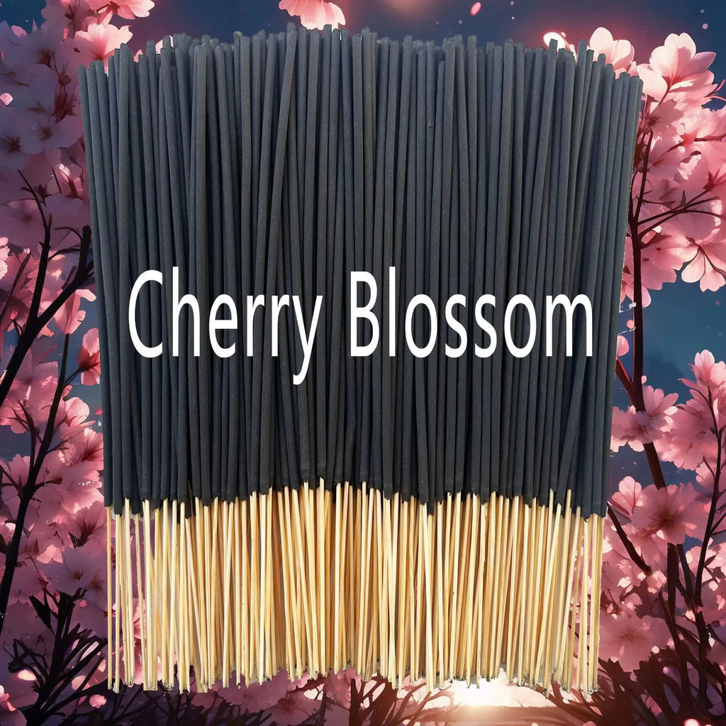 33/55/100/220/666pcs/lot Natural Japanese Black Cherry Blossom Incense Sticks 22cm Long Last Home Scents Bulk Sale Stick Incense