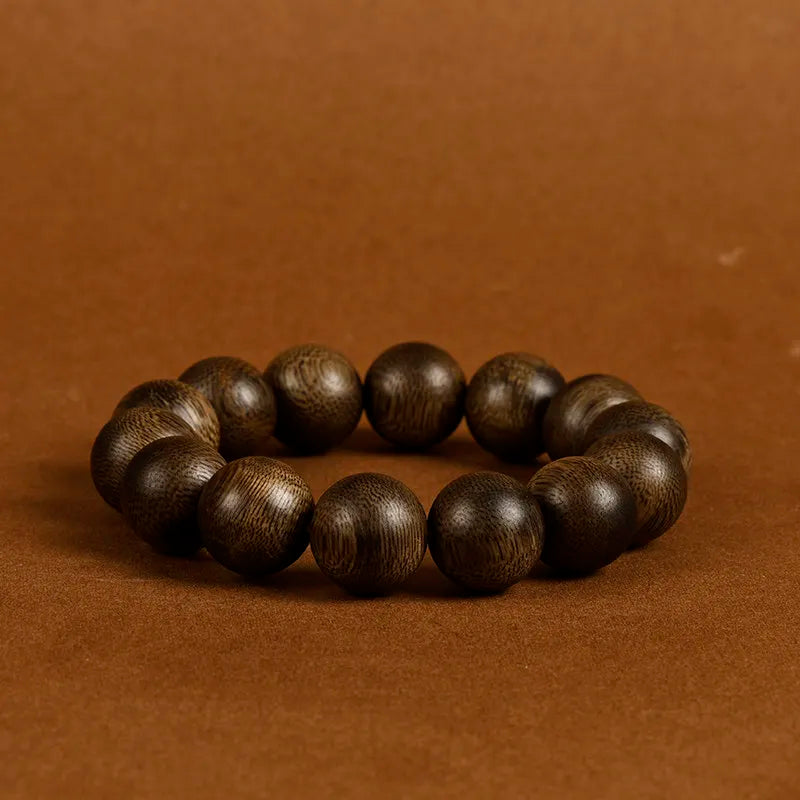 6mm 108 Beads Full Oil Agarwood Bracelet Multi Loop Mala Prayer Beads with Rich Mellow Scent 2026 Gifts