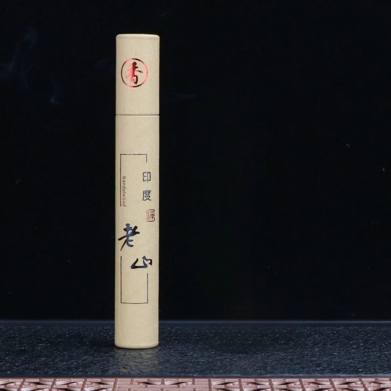 10.5cm Short Sandalwood Agarwood Incense Sticks - Long-lasting Natural Handmade Fragrance for Meditation, Yoga, Home, Zen Temple