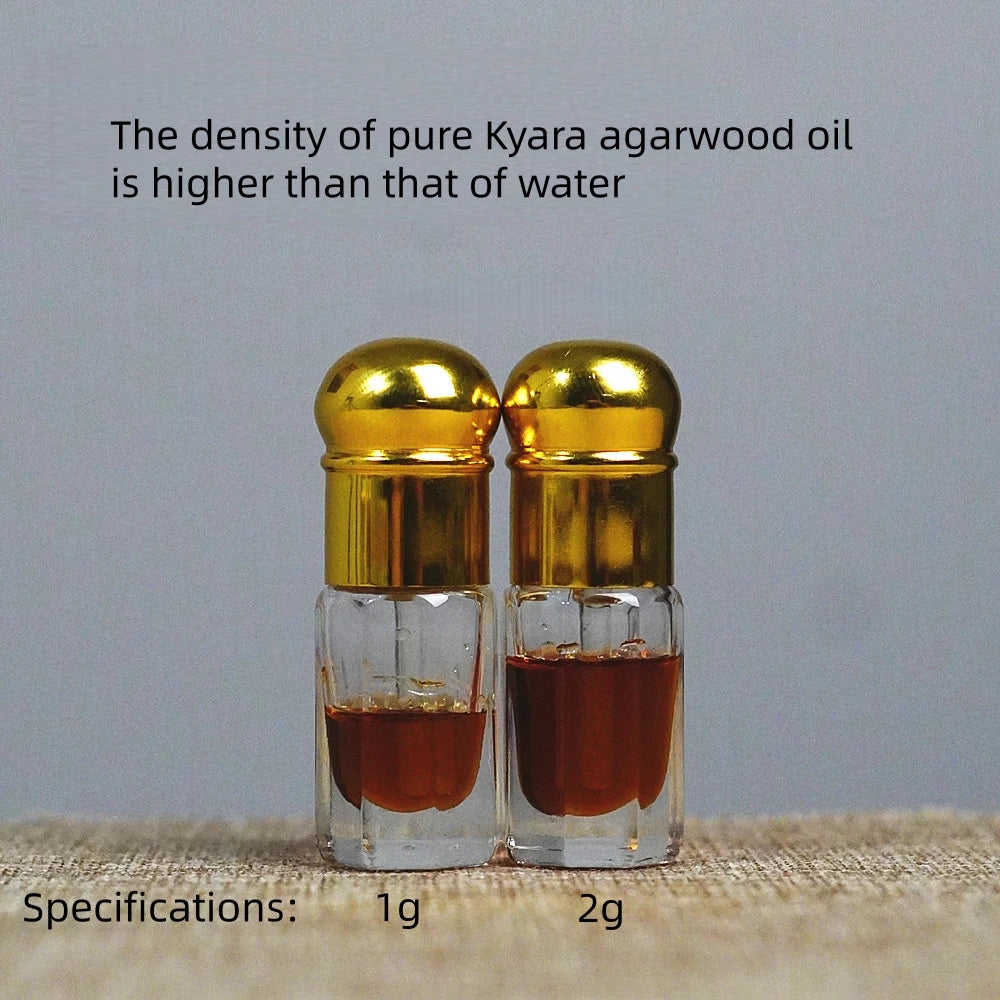 Supercritical Extraction Kyara Agarwood Essential Oil 1g/2g/10g