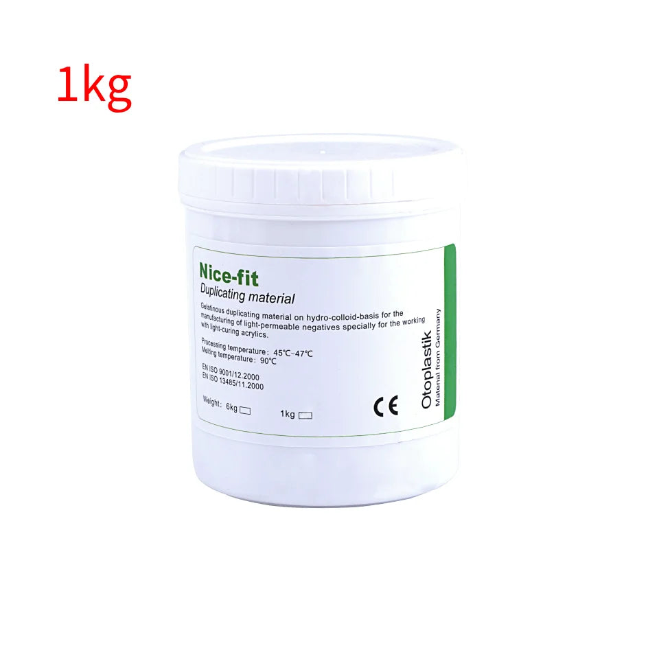 Soundlink Solid Agar Impression Duplicating Material Agar for IEM and BTE Hearing Aid Earmolds Making Nice-fit Brand