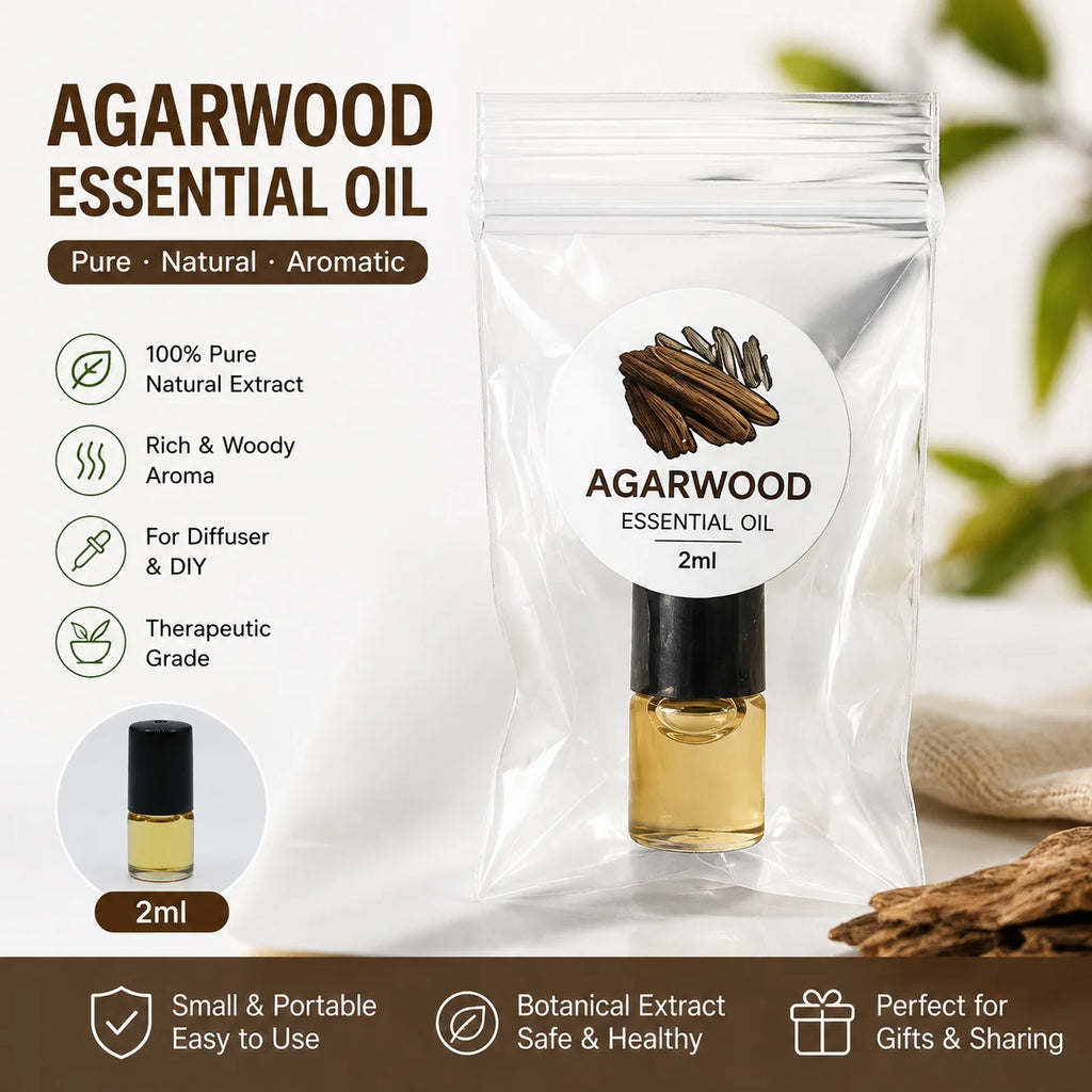 SPLYMCZEN 2ml Mini Botanical Essential Oil Collection Agarwood Neem Blue Lotus Mugwort Aromatic Oil For DIY Soap Candle Scent