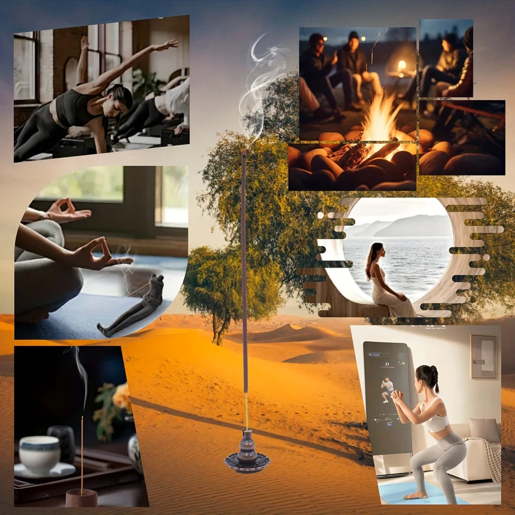 0/120/280 Pieces, Natural Myrrh Incense, Suitable for Air Purification, Yoga, Meditation, Work, Fitness, Home, Outdoor Purification and Relaxation.