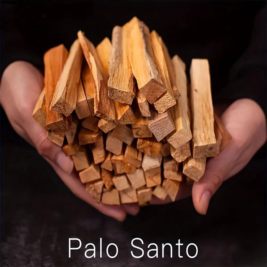 3/5/10/12/15Pcs Palo Santo Incense Sticks, Suitable for Holiday Celebrations, Long-Lasting Fragrance, Outdoor Activities, Air Purification, Barbecue, Camping