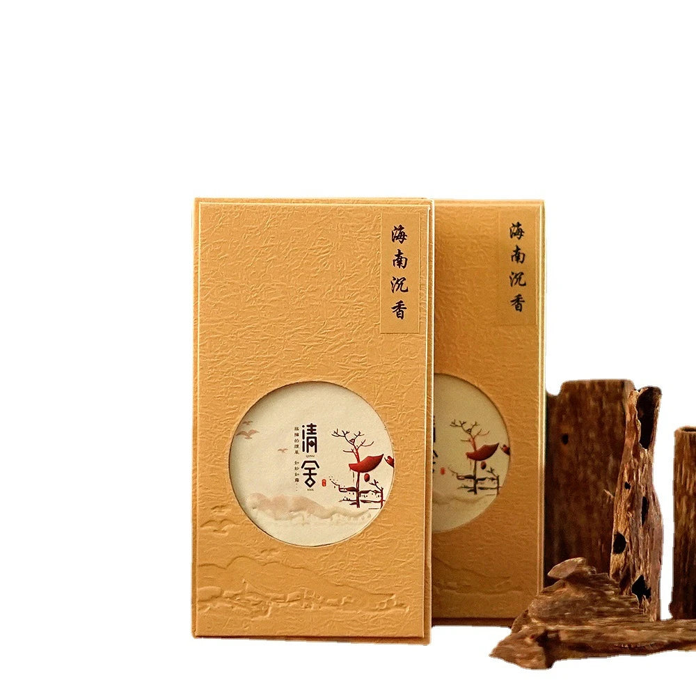 Hainan Agarwood Coils 40-Pack, Long-Lasting Fragrance
