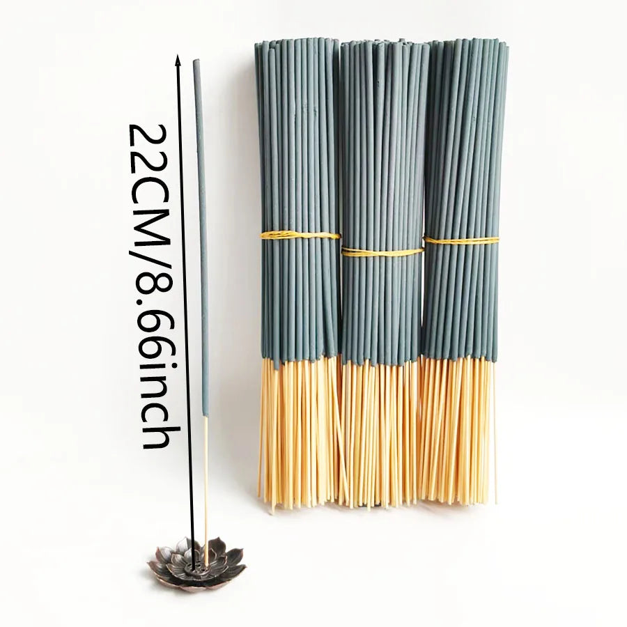 21/128/225pcs Blue Fairy Blue Rose Incense Stick, 8.66 Inch, Long-Lasting Fragrance Suitable for Home Meditation Valentine Day