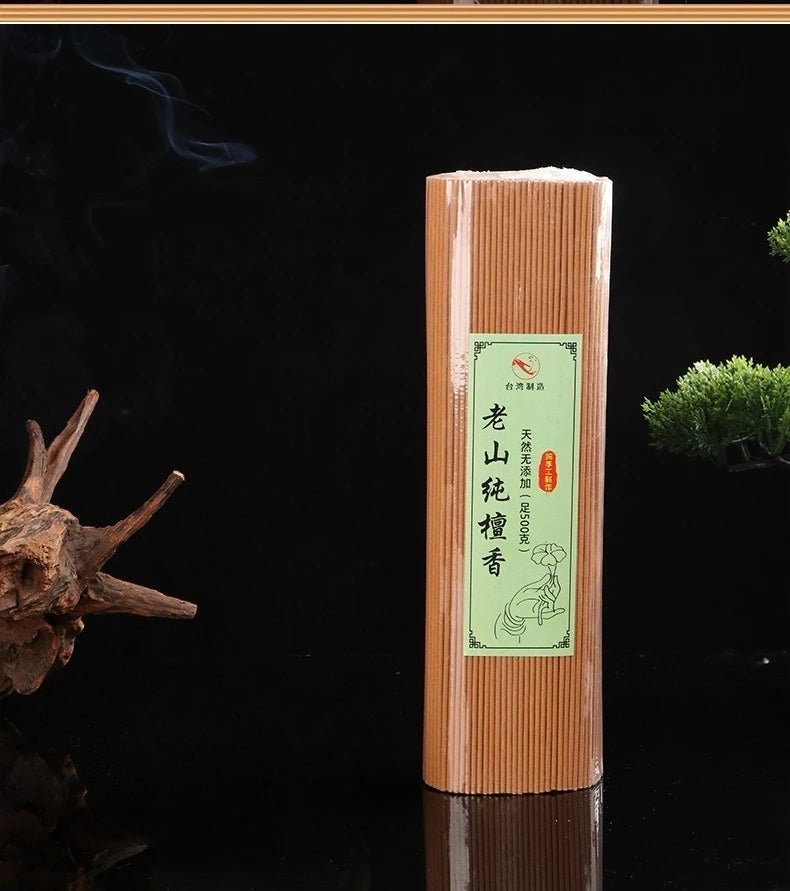 Old Indian Sandalwood Incense Sticks, Long-Lasting Natural Air Purifier Fragrance for Prayer, Meditation, Relaxation Good Sleep