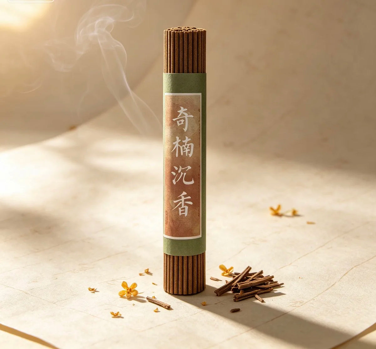 Qinan Agarwood Incense for Home Use – Suitable for Living Room, Bedroom, Office, Yoga, and Meditation