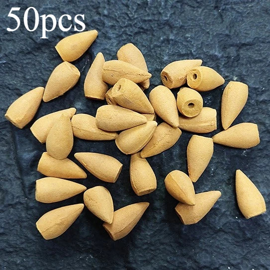 Mixed Waterfall Smoke Backflow Natural Incense Cone Lavender Sandalwood Osmanthus Natural Air Freshener for Home Bulk Wholesale