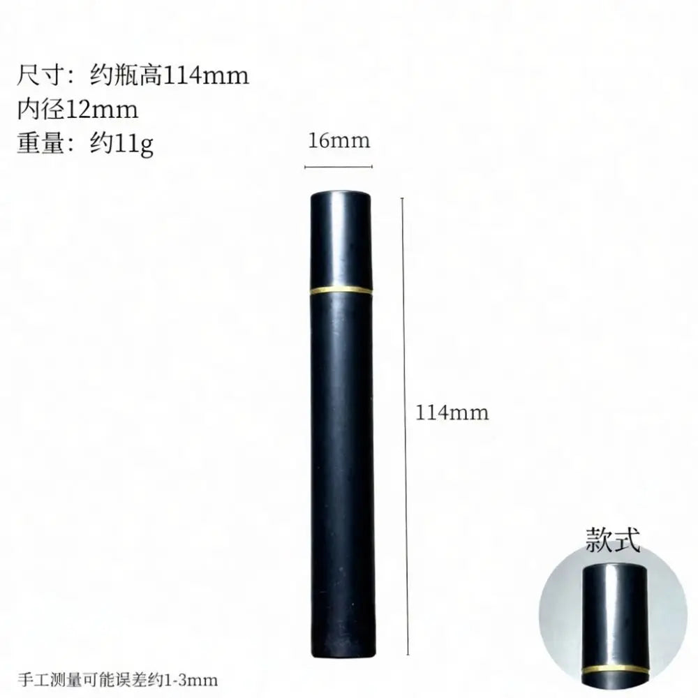 Portable Acrylic Incense Tube Holder Elegant Fragrance Storage Container For Agarwood Stick Meditation Room Decor Box