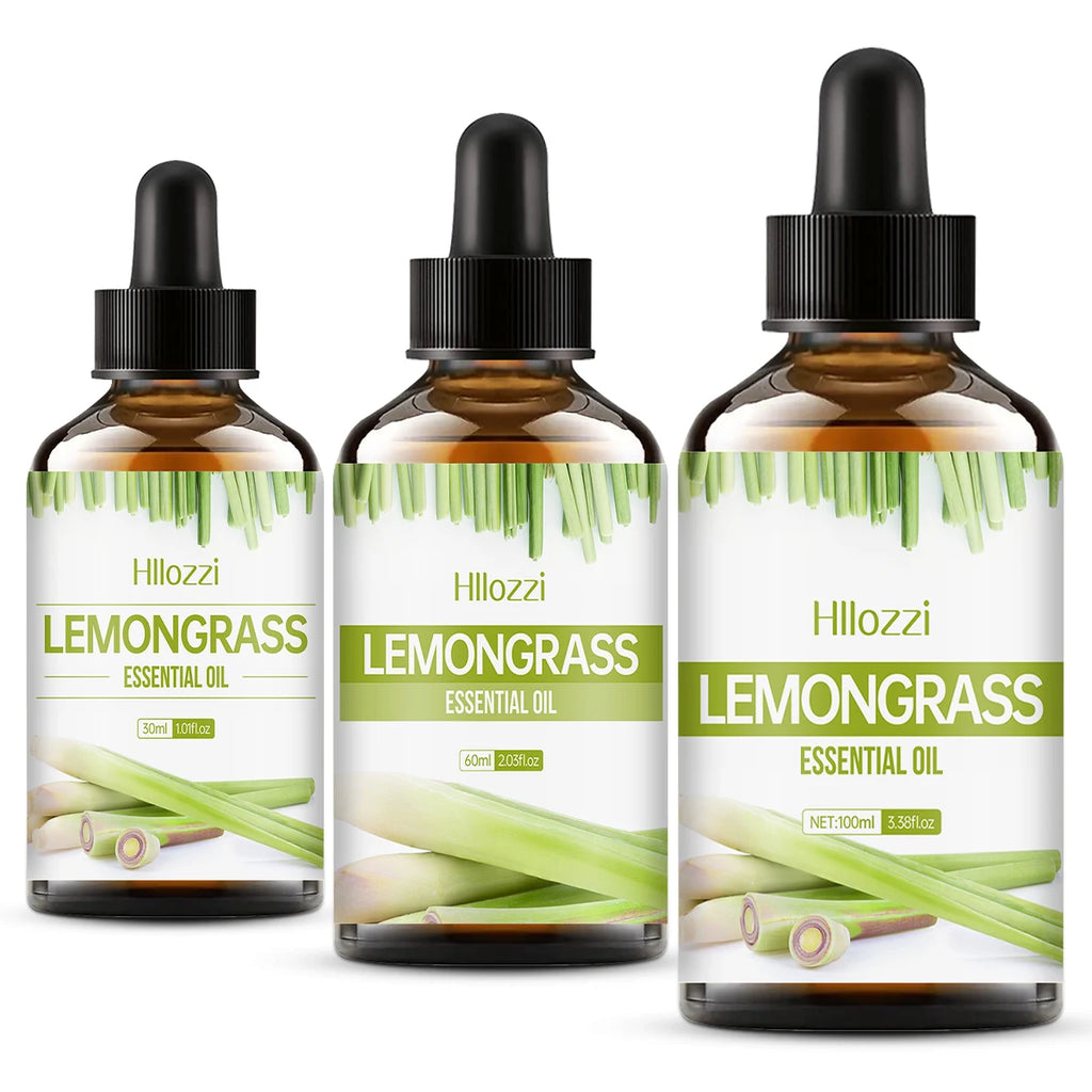 Lemongrass essential oil is suitable for various uses, fresh scent, humidifiers, candles, burners, aromatherapy