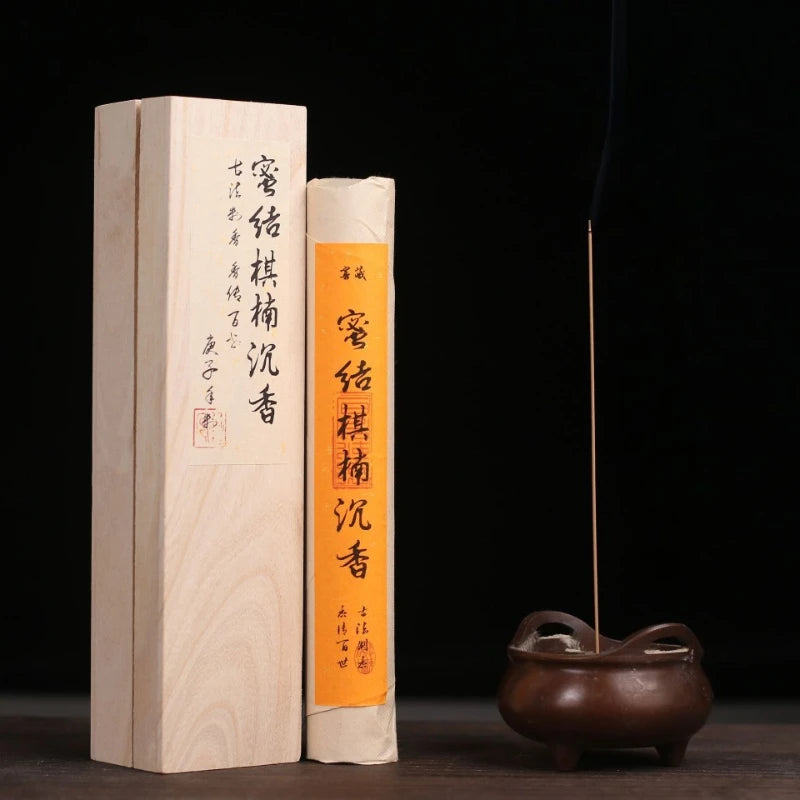 100g High-grade Honey-knot Chinan Agarwood Incense Sticks Household Tea House Hotel Invigorating Spirit Purifying Air Joss Stick