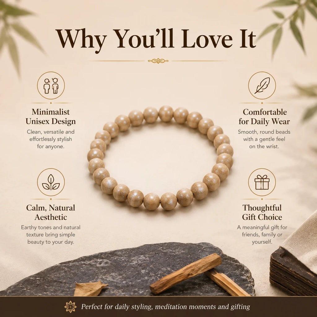 Natural Aromatic Bead Bracelet Handmade Herbal Incense Beads Agarwood Sandalwood Zen Meditation Jewelry Gift