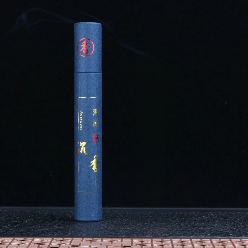 10.5cm Short Sandalwood Agarwood Incense Sticks - Long-lasting Natural Handmade Fragrance for Meditation, Yoga, Home, Zen Temple
