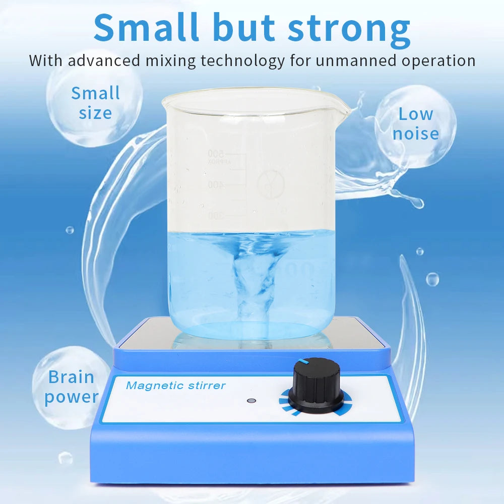 Professional Magnetic Stirrer Laboratory Liquid Mixer 0-3000rpm Adjustable Speed Magnetic Mixer With Stir Bar 3000ml Capacity
